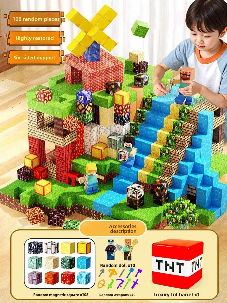 Minecraft Magnetic Blocks