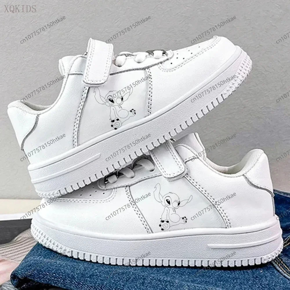 Running White Stitch Shoes