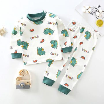 Cartoon Kid Sets2023Cotton Baby Girl Clothes Cute Animal Sets Girl  Top+pant Sets Toddler Clothing Baby Boy Clothes Pajama Pants