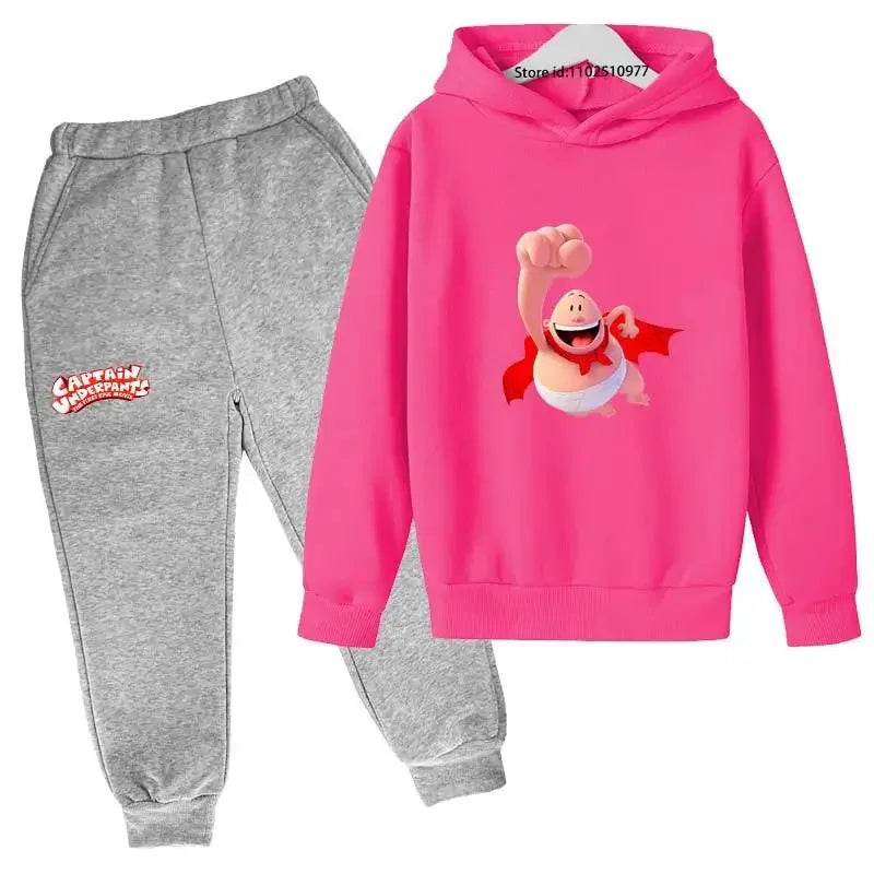 Girls Hoodie Set