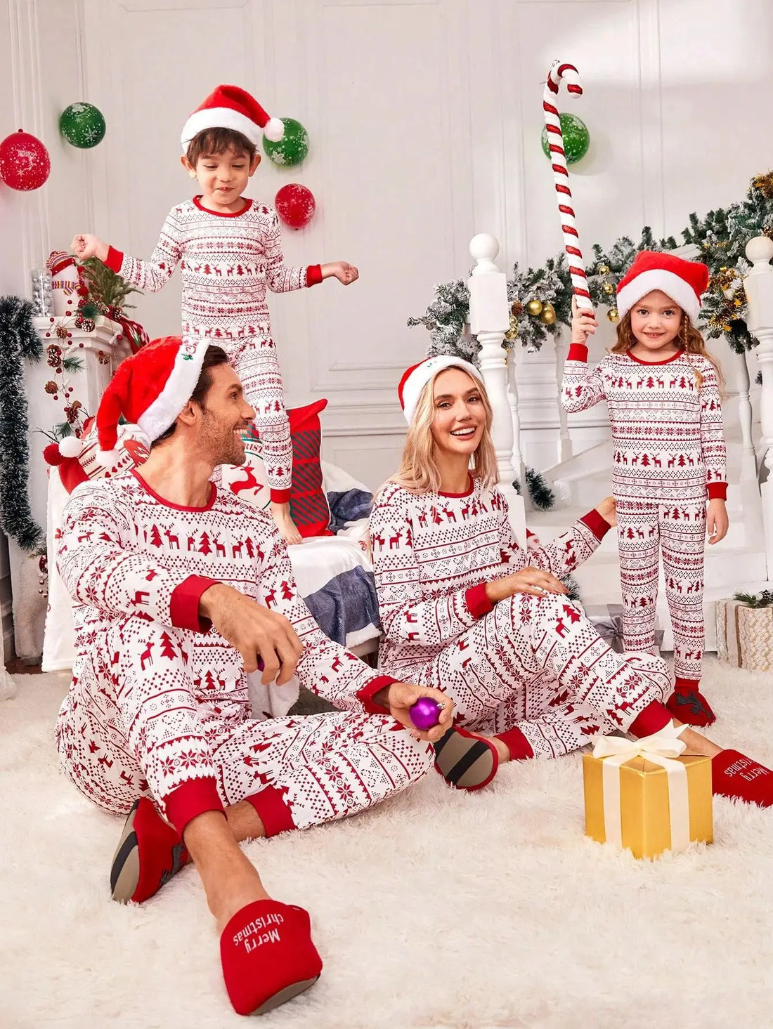 Christmas  Pjs Family Matching