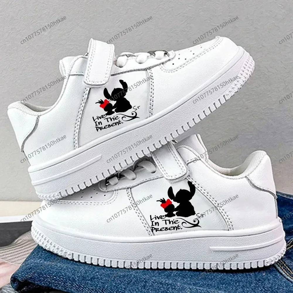 Running White Stitch Shoes