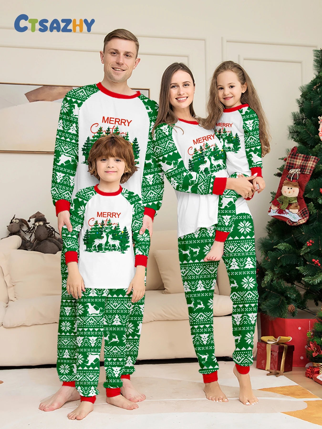 Christmas Family Sleepwear Set
